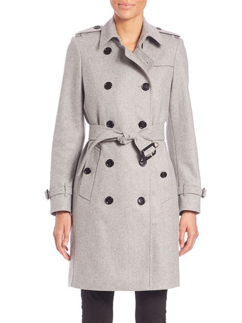 burberry kensington coat grey|Burberry kensington trench coat.